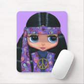 Paisley Hippie Mousepad Muismat (Met muis)