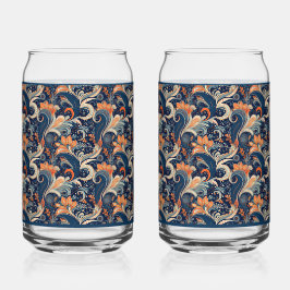 Paisley Honeysuckle Soda Glass Blikvorm Glas