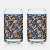 Paisley Honeysuckle Soda Glass Blikvorm Glas (Rechts)