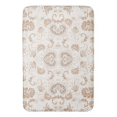 Paisley in Beige Esthetische Modern Tan Brown Badmat (Voorkant Verticaal)