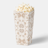 Paisley in Beige Esthetische Modern Tan Brown Bedankdoosjes (Popped)