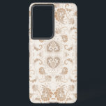 Paisley in Beige Esthetische Modern Tan Brown Samsung Galaxy Hoesje<br><div class="desc">Paisley in Beige Esthetische Modern Tan Brown</div>