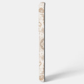 Paisley in Beige Esthetische Modern Tan Brown Samsung Galaxy Hoesje (Achterkant horizontaal)