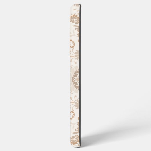 Paisley in Beige Esthetische Modern Tan Brown Samsung Galaxy Hoesje (Achterkant horizontaal)