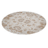 Paisley in Beige Esthetische Modern Tan Brown Snijplank (Hoek)