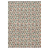  Paisley in rode Blauwgroen crème Tafelkleed (Voorkant)