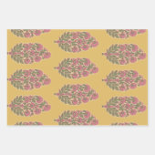 paisley Inpakpapier Plat Vel Set van 3 (Voorkant)