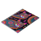 Paisley Katten Notitieboek (Linkerzijde)