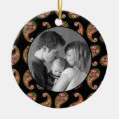 Paisley Keramisch Ornament (Voorkant)