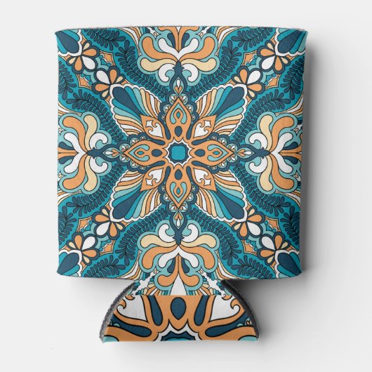  paisley kerchief: oosterse print. blikjeskoeler (Voorkant)