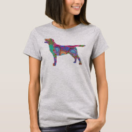 Paisley Labrador T-shirt