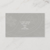 Paisley Lace Visitekaartje (Achterkant)