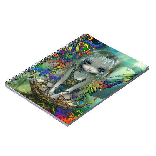 "Paisley"-laptop Notitieboek (Linkerzijde)