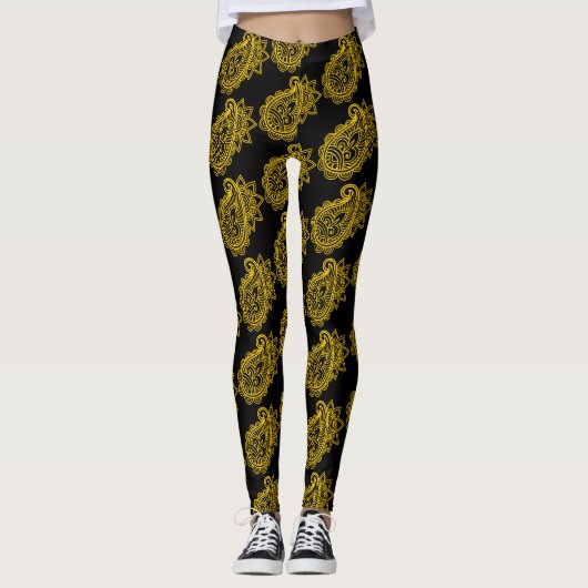 Paisley leggings (Voorkant)