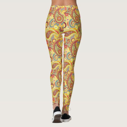 Paisley Leggings (Achterkant)