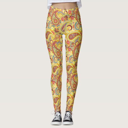 Paisley Leggings (Voorkant)