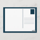 Paisley Med Mask-briefkaart Briefkaart (Achterkant)