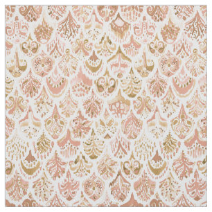 PAISLEY MERMAID Roos Gold Fish Scales Stof