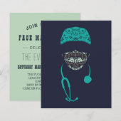 paisley met mondmasker (Voorkant / Achterkant)