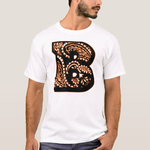 Paisley Monogram - B T-shirt