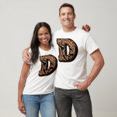 Paisley Monogram - D T-shirt (Unisex)