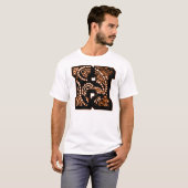 Paisley Monogram - H T-shirt (Voorkant volledig)