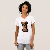 Paisley Monogram - I T-shirt (Voorkant volledig)