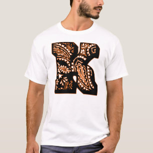 Paisley Monogram - K T-shirt