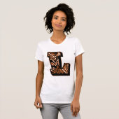 Paisley Monogram - L T-shirt (Voorkant volledig)