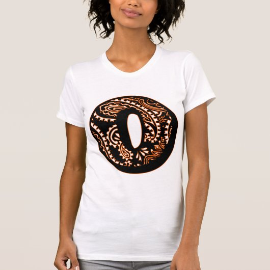 Paisley Monogram - O T-shirt (Voorkant)