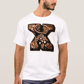 Paisley Monogram - X T-shirt (Voorkant)