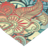 Paisley Mosaic Pattern I + jouw ideeën Tafelkleed (Gekanteld)