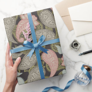 Paisley motief cadeaupapier