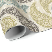 Paisley motief cadeaupapier (Rol Hoek)