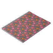 Paisley motief. notitieboek (Linkerzijde)