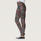 Paisley Multi Color - reeks 50 Leggings (Links)
