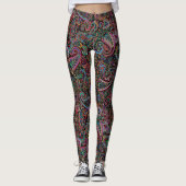 Paisley Multi Color - reeks 50 Leggings (Voorkant)