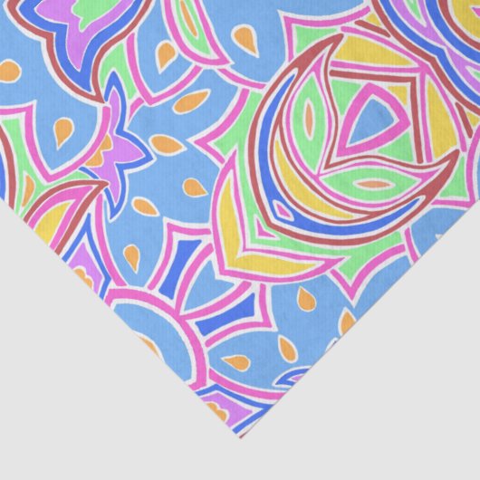 Paisley Multi Tissuepapier (Detail)