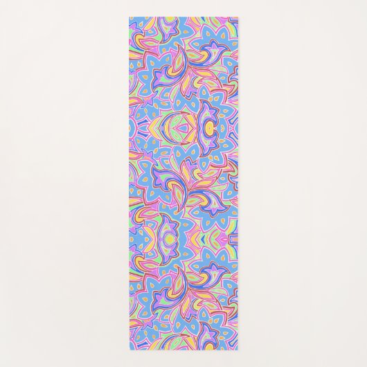 Paisley Multi Yogamat (Voorkant)