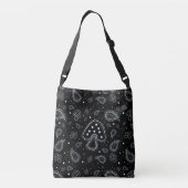 Paisley Mushroom Crossbody Tas (Achterkant)