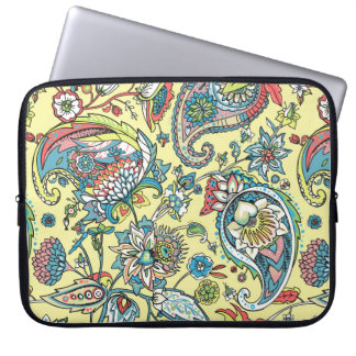 Paisley naadloos patroon gebaseerd op de tradition laptop sleeve