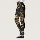 Paisley naadloos patroon leggings (Links)