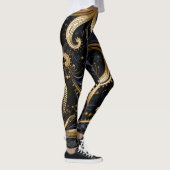 Paisley naadloos patroon leggings (Rechts)