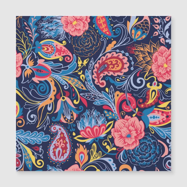  Paisley naadloos patroonontwerp (Voorkant)