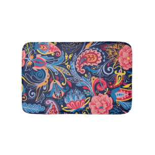 Paisley naadloos patroonontwerp Badmat