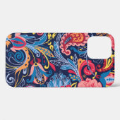 Paisley naadloos patroonontwerp Case-Mate iPhone Case (Achterkant (horizontaal))