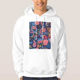 Paisley naadloos patroonontwerp Hoodie
