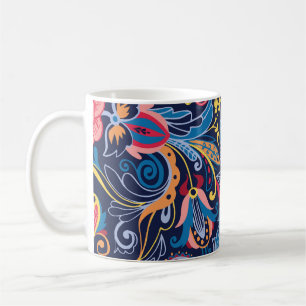  Paisley naadloos patroonontwerp Koffiemok