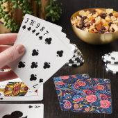  Paisley naadloos patroonontwerp Pokerkaarten (Insitu)