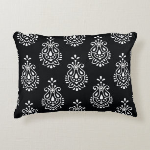 paisley, naadloos sierpatroon. accent kussen